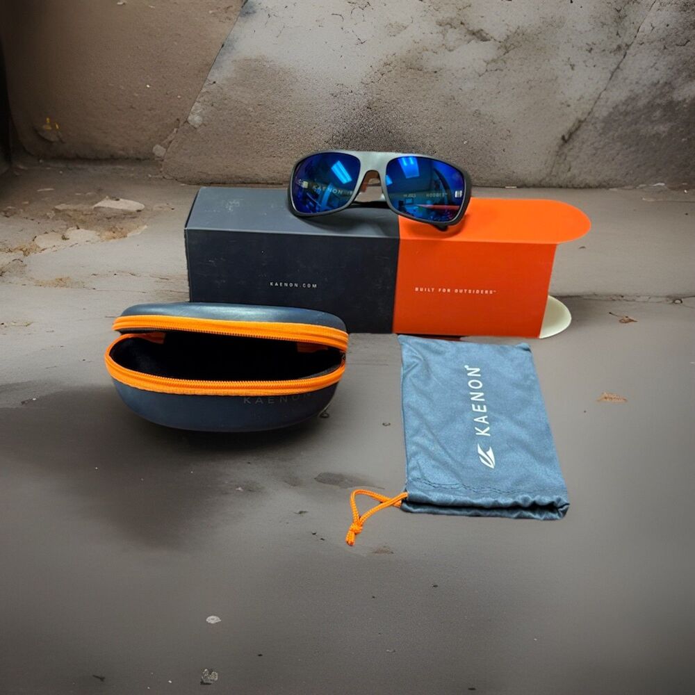 Kaenon Hodges SR-91 Ultra Polarized Sunglasses Matte Black Grip Gun New In Box